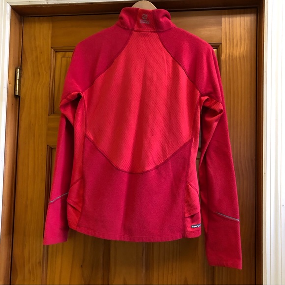 THE NORTH FACE Flight Series Women's Fleece / Salmon Shirt Medium 1/4 Zip Active - Picture 11 of 13